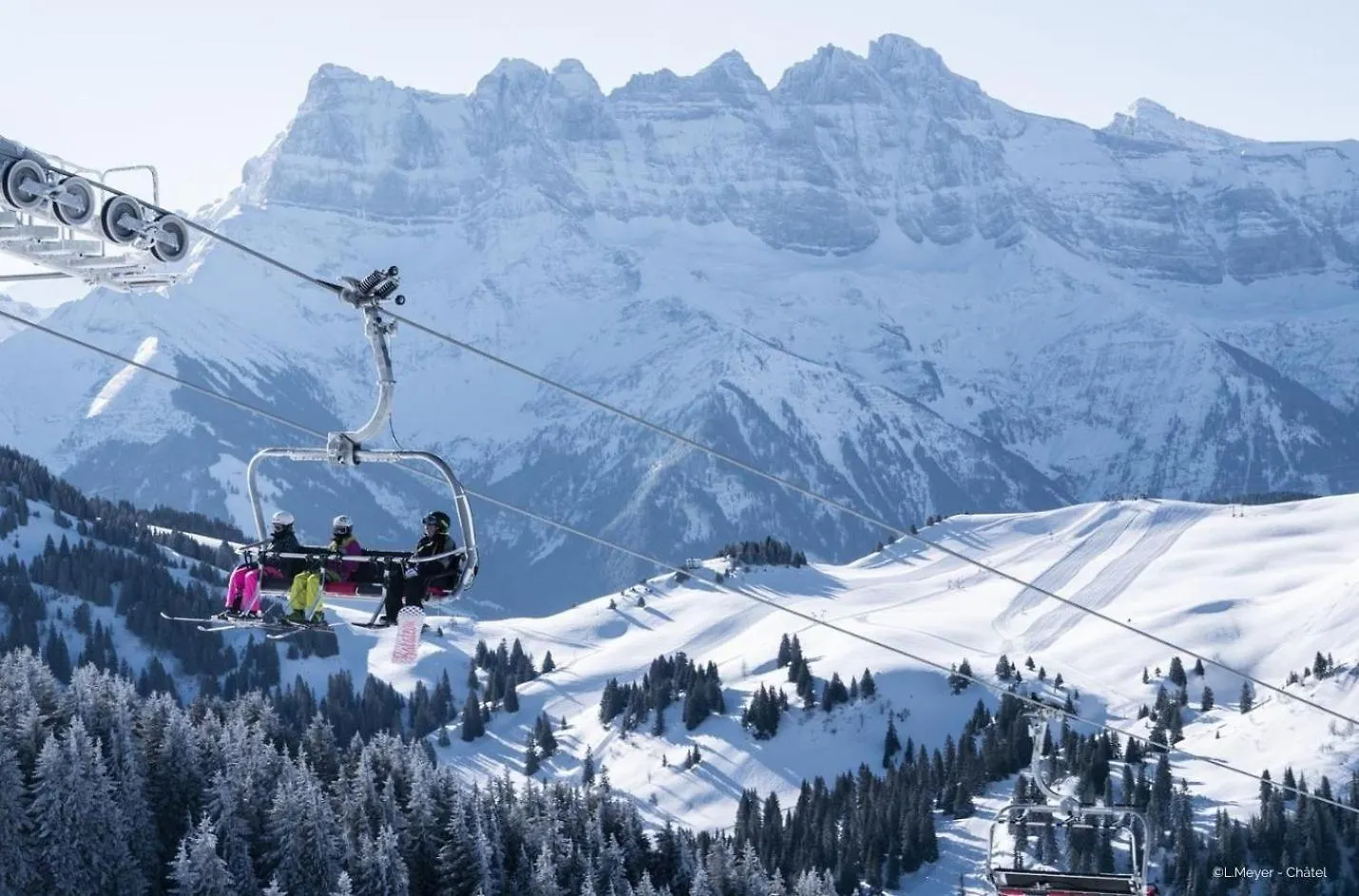 Veronica Vr79 Nature & Mountain 3 Pers Chatel Apartment